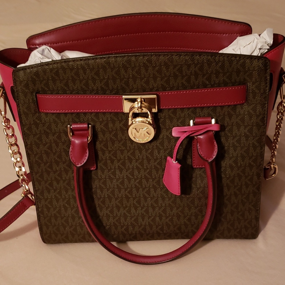 Michael Kors Studio Hamilton Large East West Satch